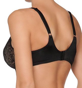 soutien gorge empreinte cassiope noir boutique de lingerie Gournay en Bray