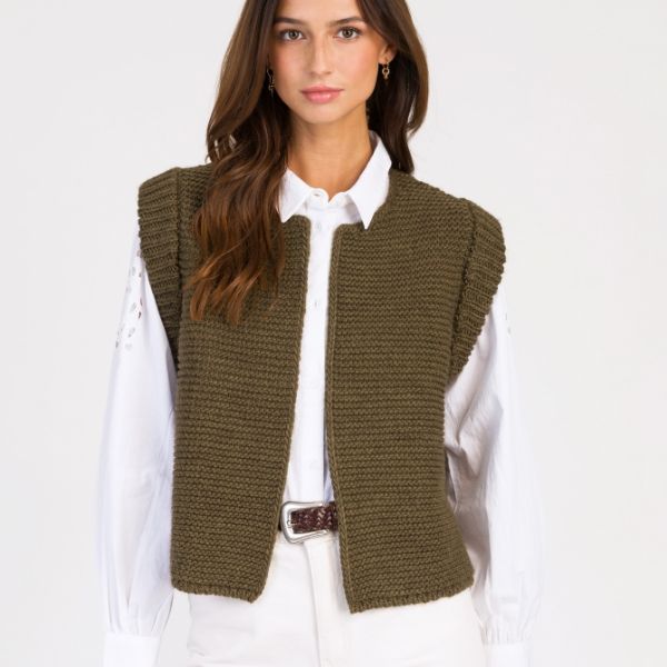 An'ge Cardigan sans manches Legringou