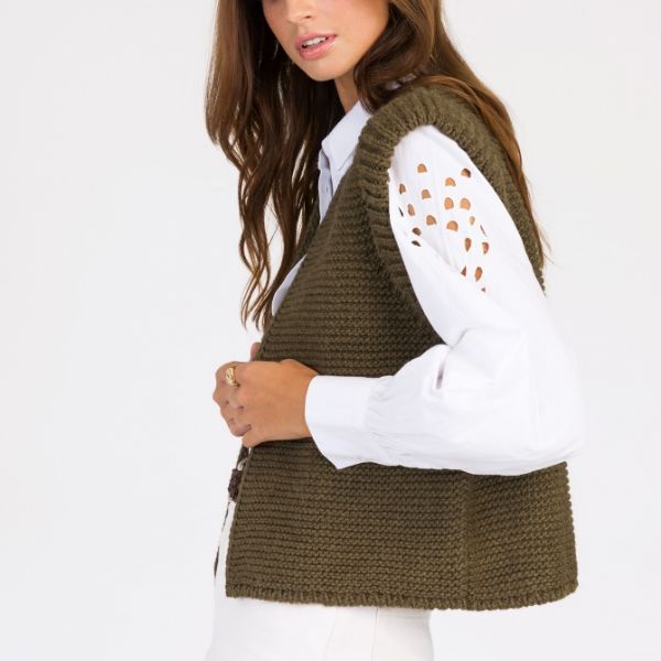 An'ge Cardigan sans manches Legringou – Image 3
