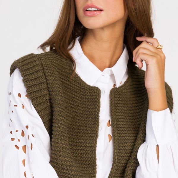 An'ge Cardigan sans manches Legringou – Image 2