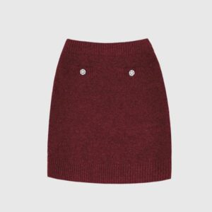 Jupe courte namini rouge